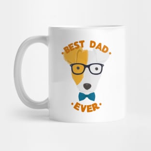 Best Dad Ever | Bull Terrier Dog Daddy | Fur Parents | Dog Dad Gifts | Fathers Day Gifts | Dog Lover Gifts Mug